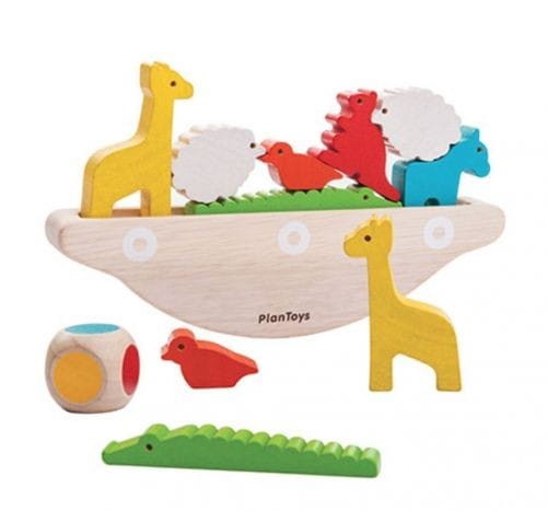 Gra Zręcznościowa Balansująca Łódka - PlanToys