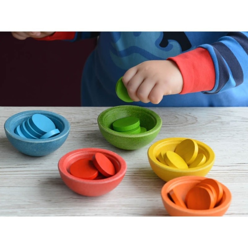 Żetony i Miseczki do Segregowania - PlanToys