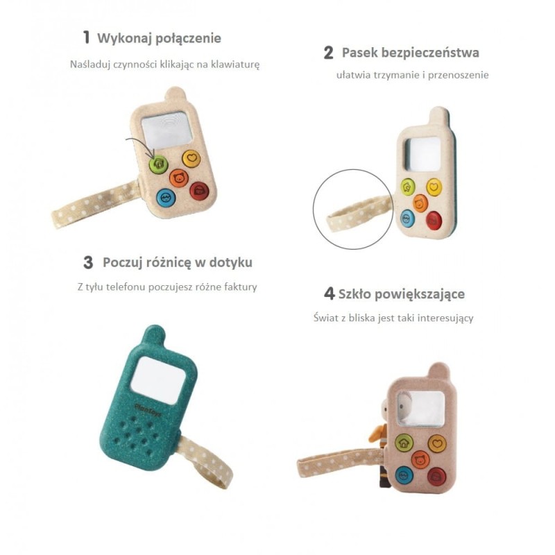 Telefon Kalejdoskop - PlanToys