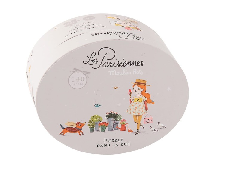 Puzzle 140 el. Les Parisiennes Ulica - Moulin Roty