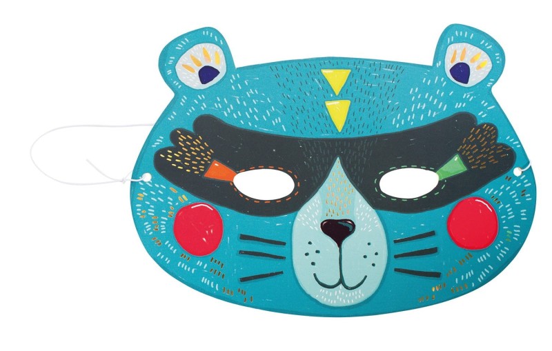 Maski Zwierzęta Oni 6 szt. - Moulin Roty