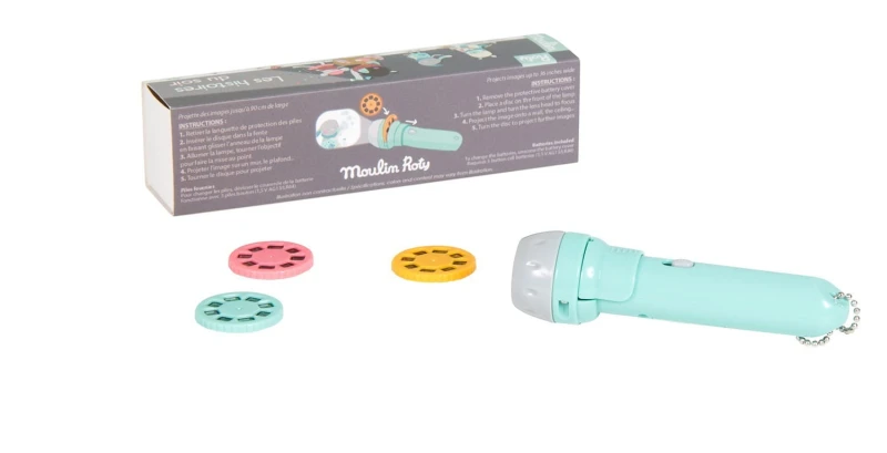 Projektor Latarka Les Jolis Trop Beaux - Moulin Roty