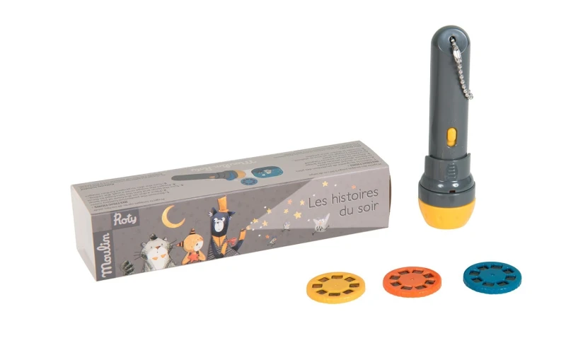 Projektor Latarka Les Moustaches - Moulin Roty