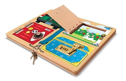 Tablica Manipulacyjna Otwieranie Zamków - Melissa & Doug