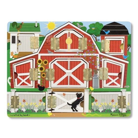 Tablica Motoryczna Farma - Melissa & Doug