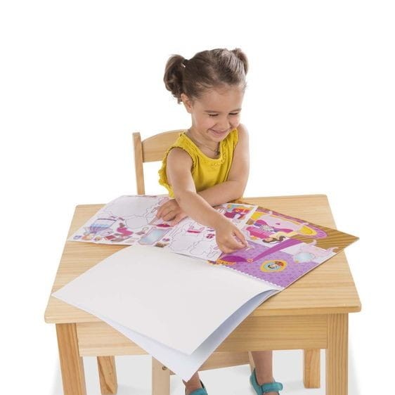 Wielorazowe Naklejki Zamek Księżniczek - Melissa & Doug