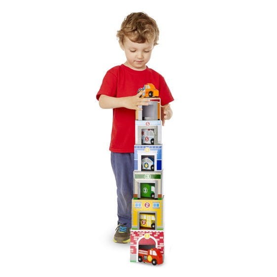 Pudełka Garaże Pojazdy - Melissa & Doug