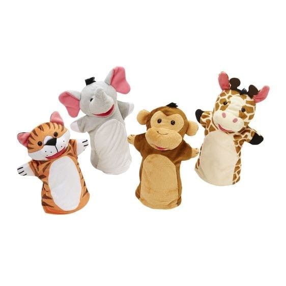 Pacynki na Rękę Zwierzęta z Zoo - Melissa & Doug