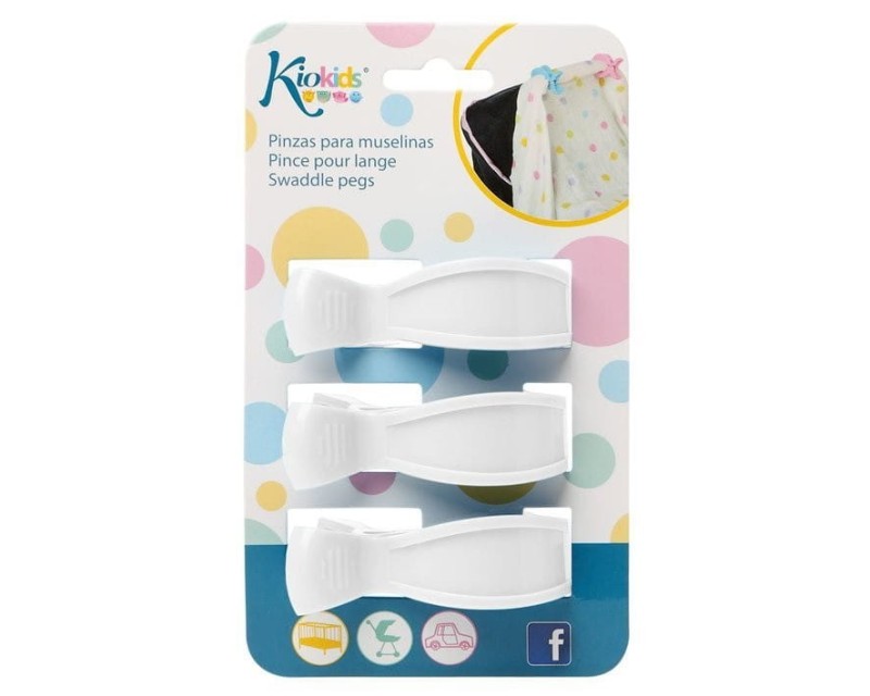 Klamry do wózka 4 szt. - Kiokids