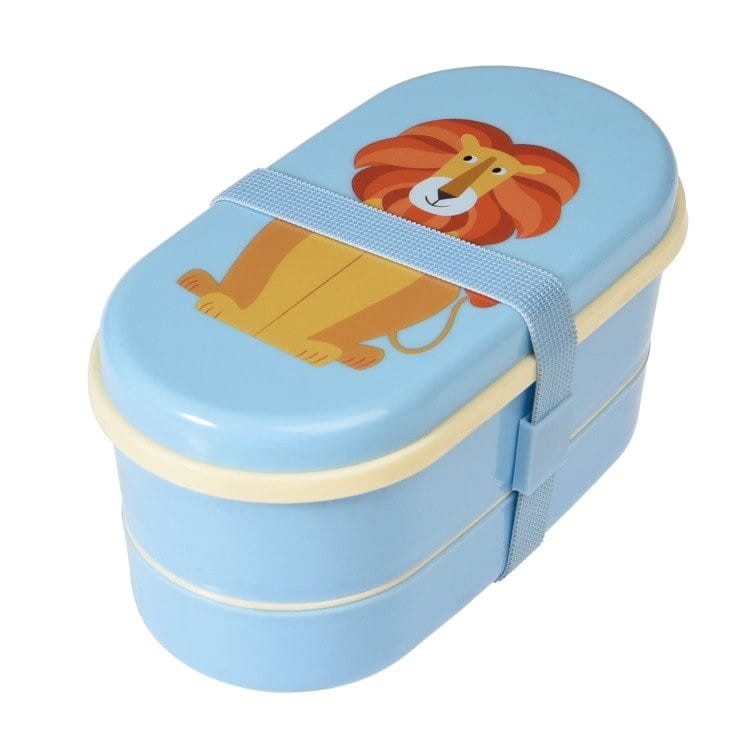 Lunchbox ze Sztućcami Śniadaniówka Lew - Rex London