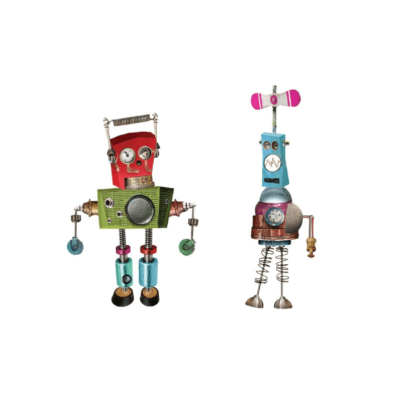Magnetyczna Układanka w Pudełku Roboty - Mudpuppy