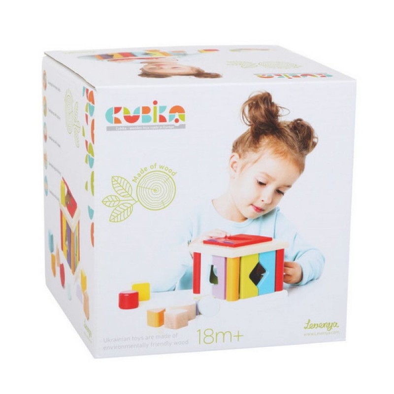 Drewniany Sorter Kształtów - Cubika