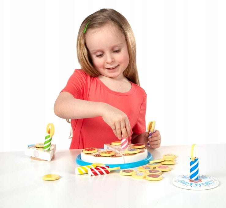 Drewniany tort urodzinowy Ciasto - Melissa and Doug