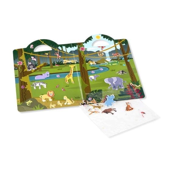 Wypukłe Naklejki Safari - Melissa & Doug