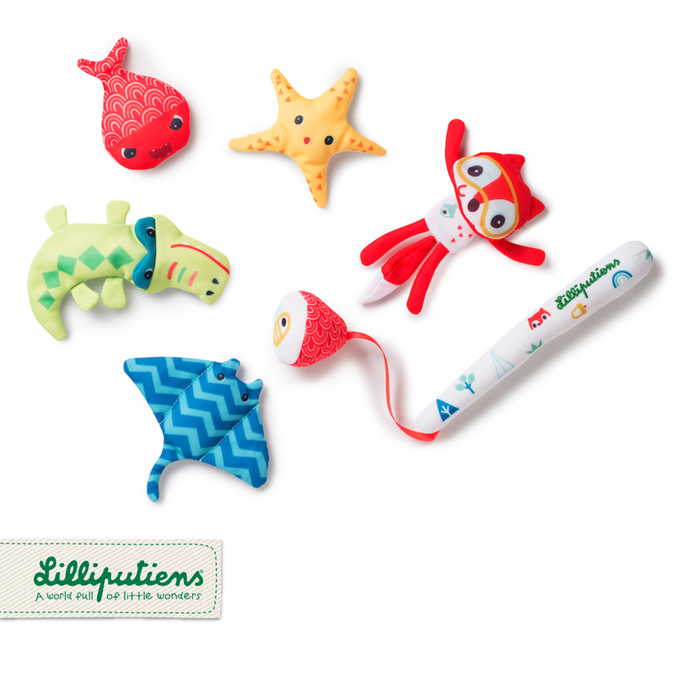 Zabawki do Łowienia w Kąpieli - Lilliputiens