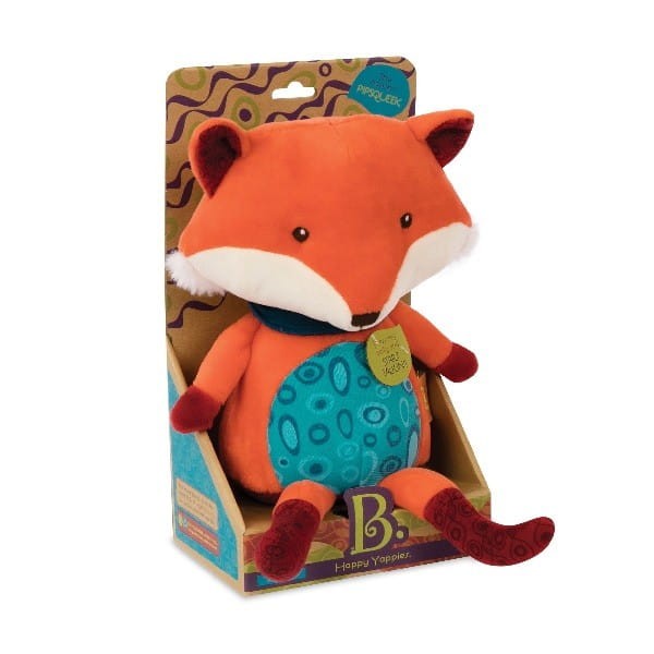 Gadający Gagatek Lisek Happy Yappies Pipsqueak – b.toys
