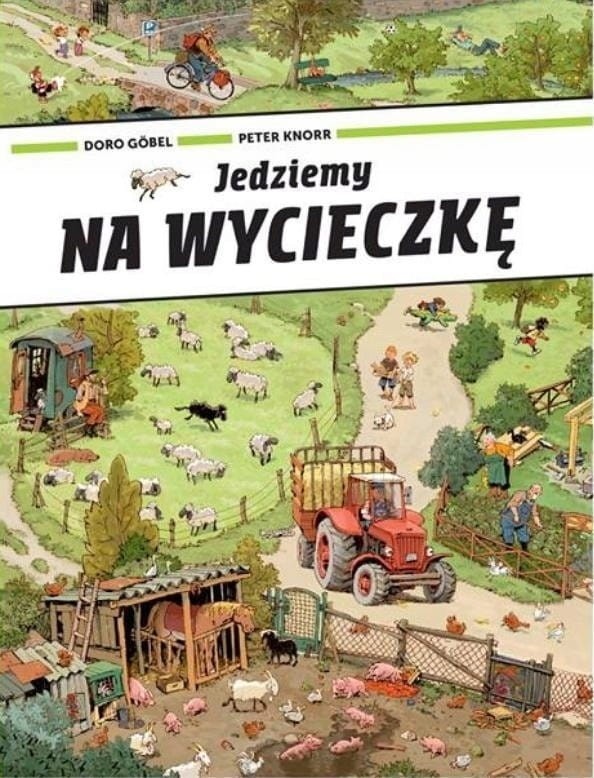 Jedziemy na wycieczkę - wielkoformatowa książka obrazkowa picturebook