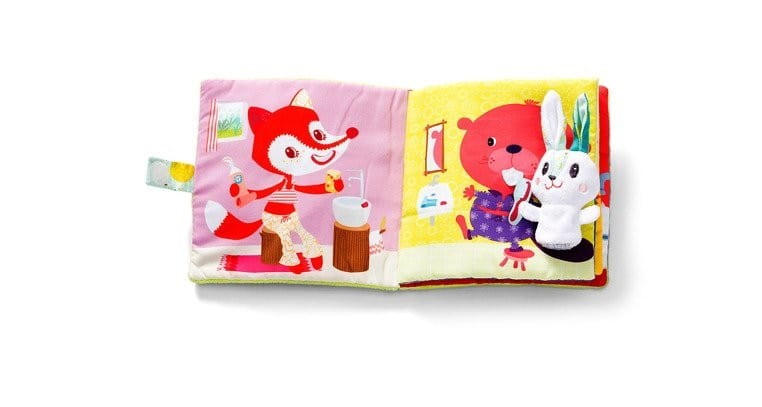 Miękka Książeczka z Pacynką Królik Dentysta - Lilliputiens