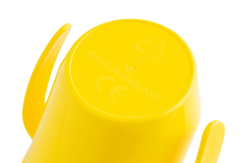 Krzywy kubek 200ml Słoneczny Żółty - Doidy Cup