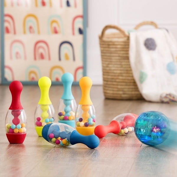 Gra w Kręgle Let’s Glow Bowling - b.toys