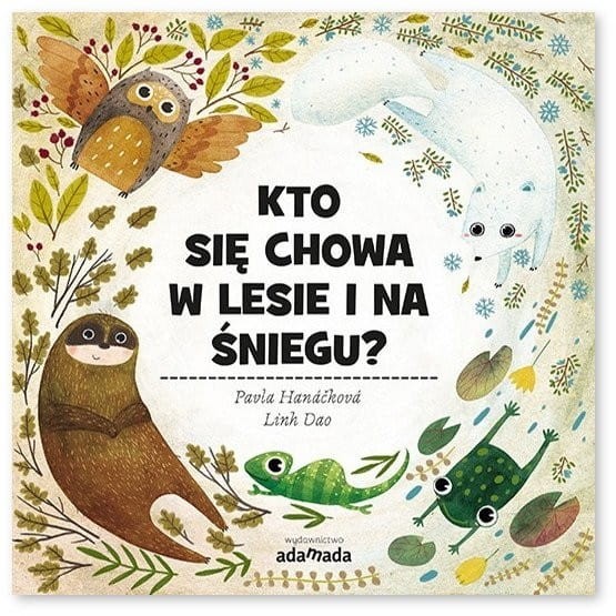 Kto się chowa w lesie i na śniegu?