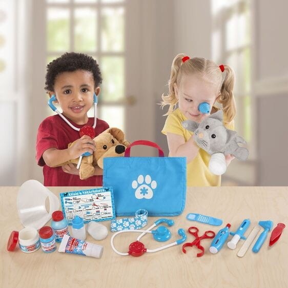 Klinika Weterynaryjna Zestaw do Opieki i Pielęgnacji Zwierząt  - Melissa & Doug