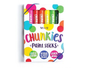 Farba w Kredce 12 szt Chunkies Paint Sticks - Ooly