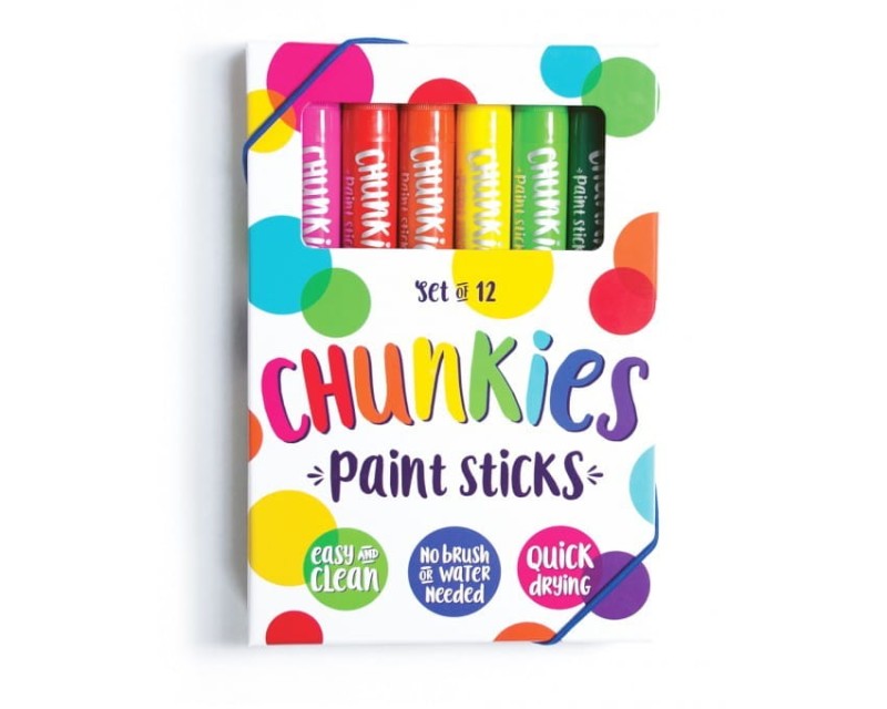 Farba w Kredce 12 szt Chunkies Paint Sticks - Ooly