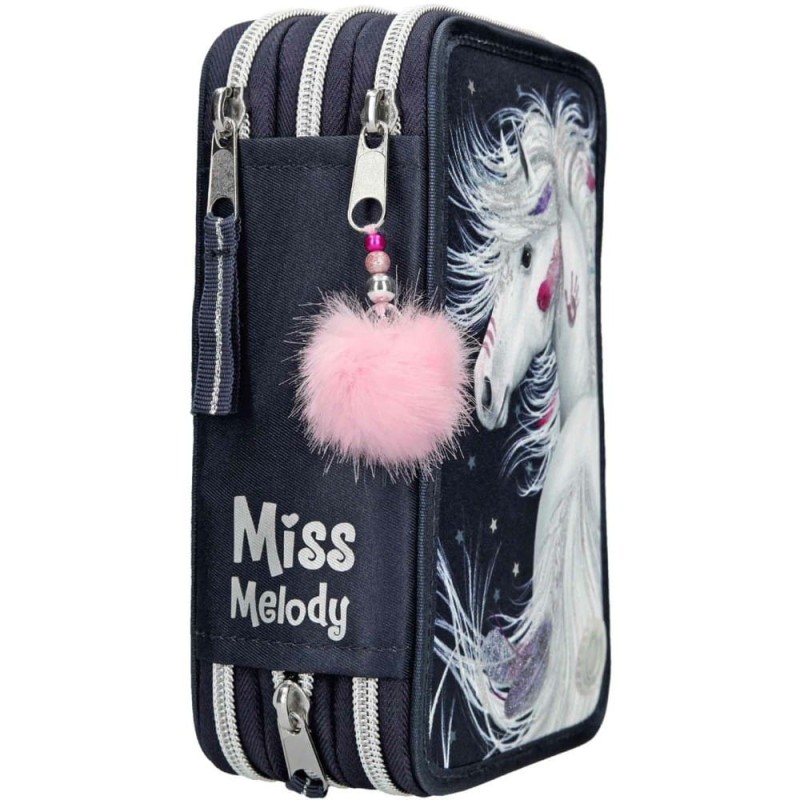 Piórnik z Koniem Podświetlany Led - Miss Melody