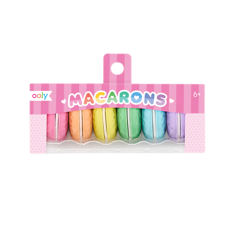 Pachnące gumki do mazania Makaroniki 6 szt. - Ooly