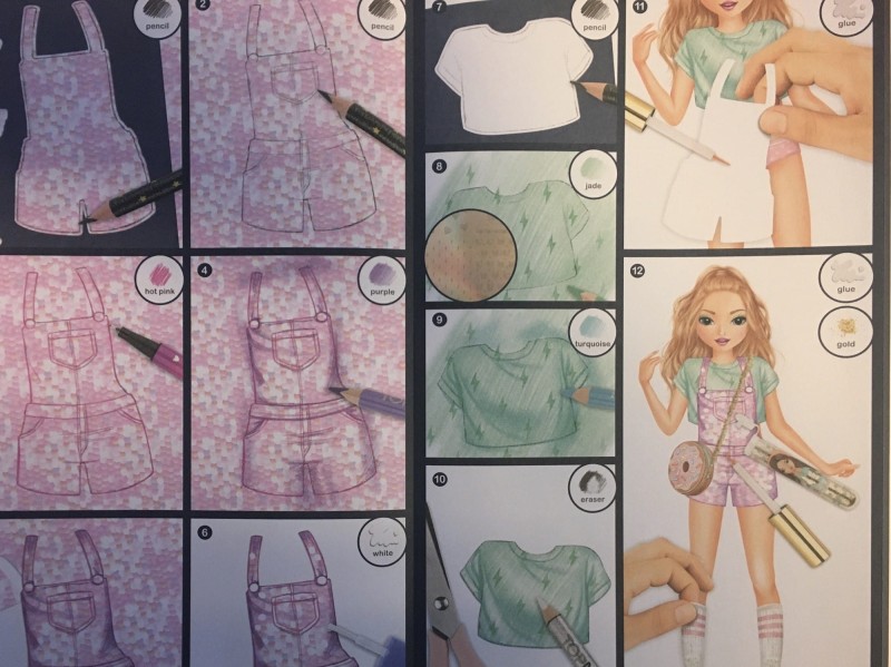 Szkicownik Projektowanie Ubrań Special Design - Top Model