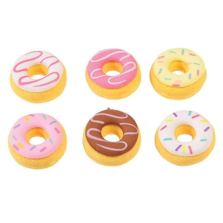 Gumki do Mazania Pączki Donut 6 szt. - Rex London