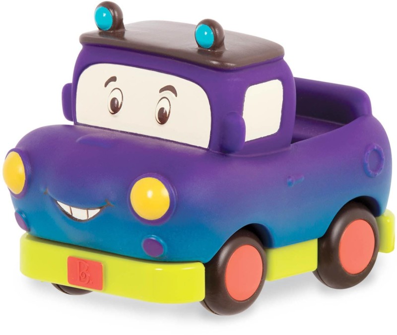 Miękkie Autko z Napędem Mini Wheeee-ls! Auto farmera- B.toys