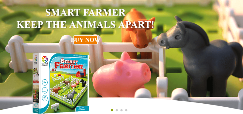 Gra logiczna 5+ Smart Farmer - Smart Games