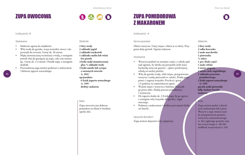 Książka Kucharska. Od Niemowlaka do Starszaka. 150 Dań - Alaantkoweblw