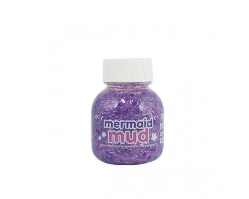 Brokatowy Klej z Pędzelkiem Mermaid Mud - Ooly