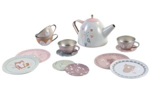 Zestaw herbaciany metalowy pastelowy - Little Dutch