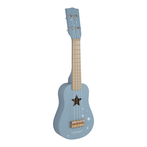 Gitara Dla Dzieci 4 struny błękitna - Little Dutch