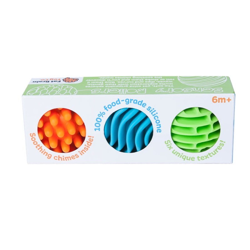 Sensoryczne Piłeczki Kule Senosry Rollers - Fat Brain Toys