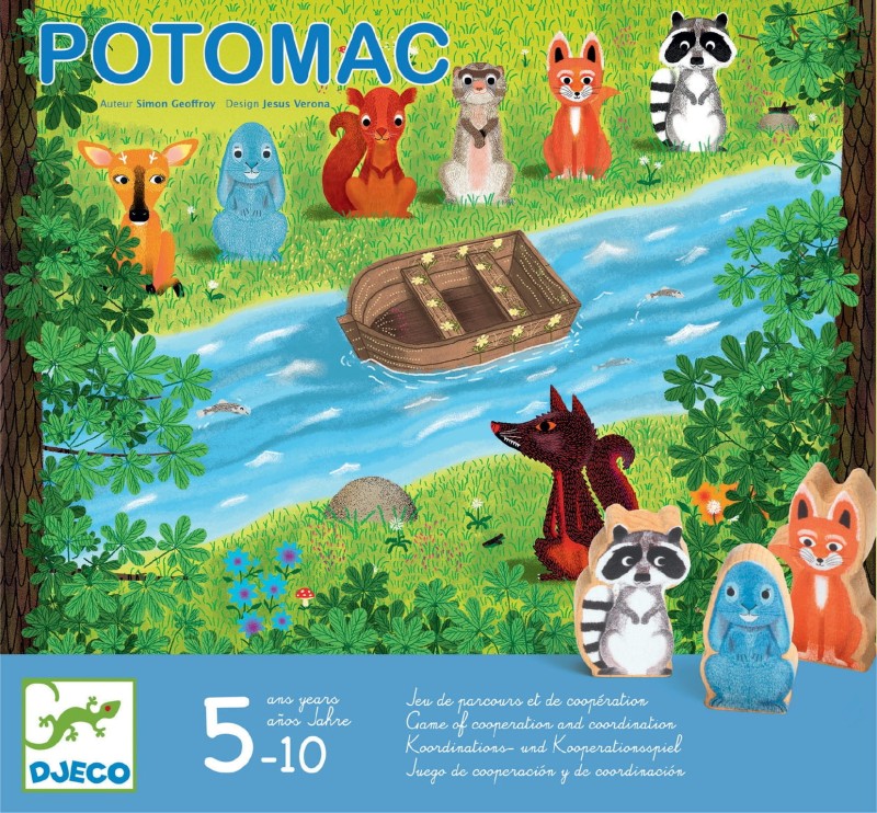 Gra planszowa współpraca POTOMAC - Djeco