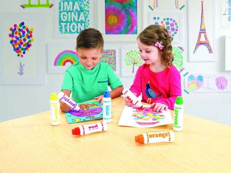 Farby Kropkowe Flamastry 6 szt.- Do-A-Dot Art