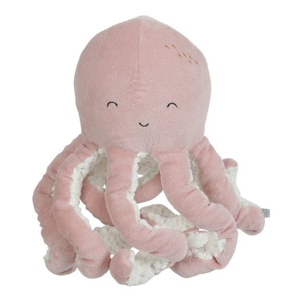 Przytulanka Ośmiornica 23cm Ocean Róż - Little Dutch