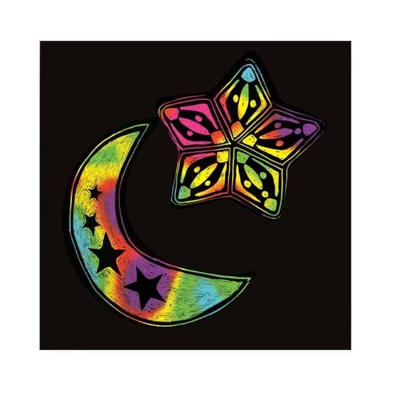 Zdrapki Karteczki do Grawerowania Box of Rainbow - Melissa & Doug