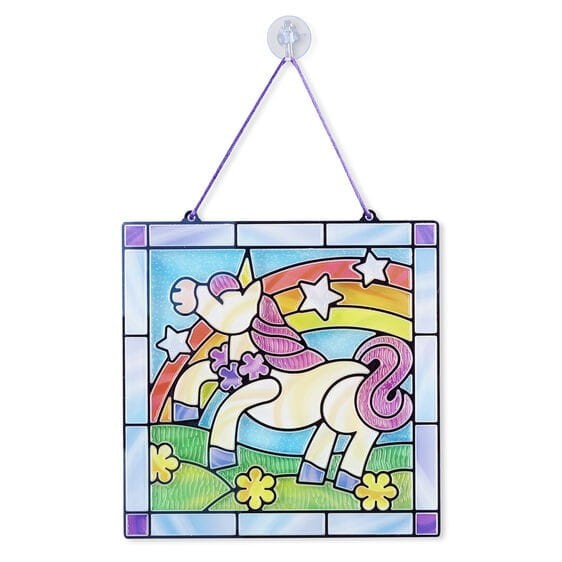Witraż Mozaika DIY Jednorożec - Melissa and Doug
