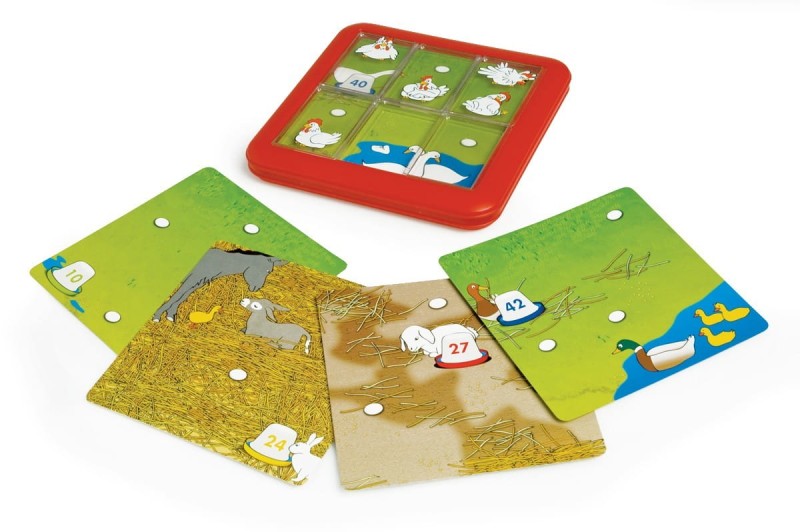 Gra Łamigłówka 6+ Chicken Shuffle Junior Kurczaki - Smart Games
