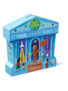Puzzle 48 el. Dzień w Muzeum Kosmos - Crocodile Creek