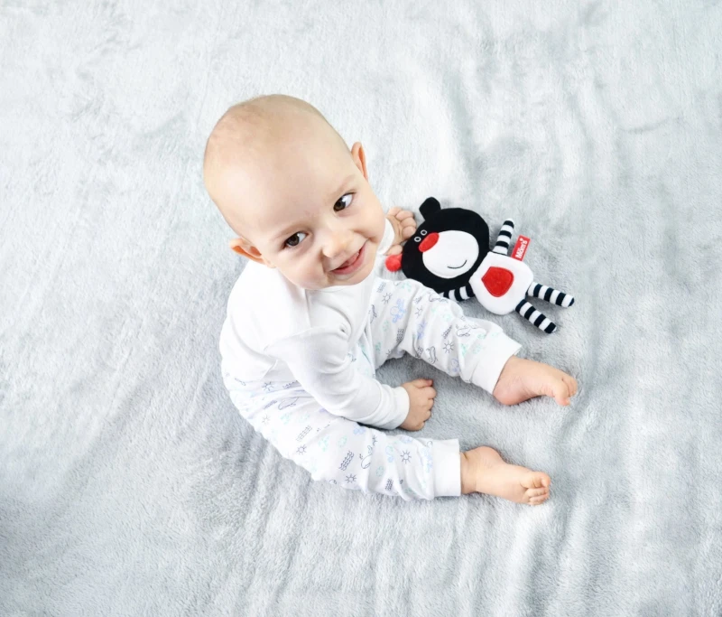 Misio Buu Szeleścik Zabawka Kontrastowa - Mom's Care