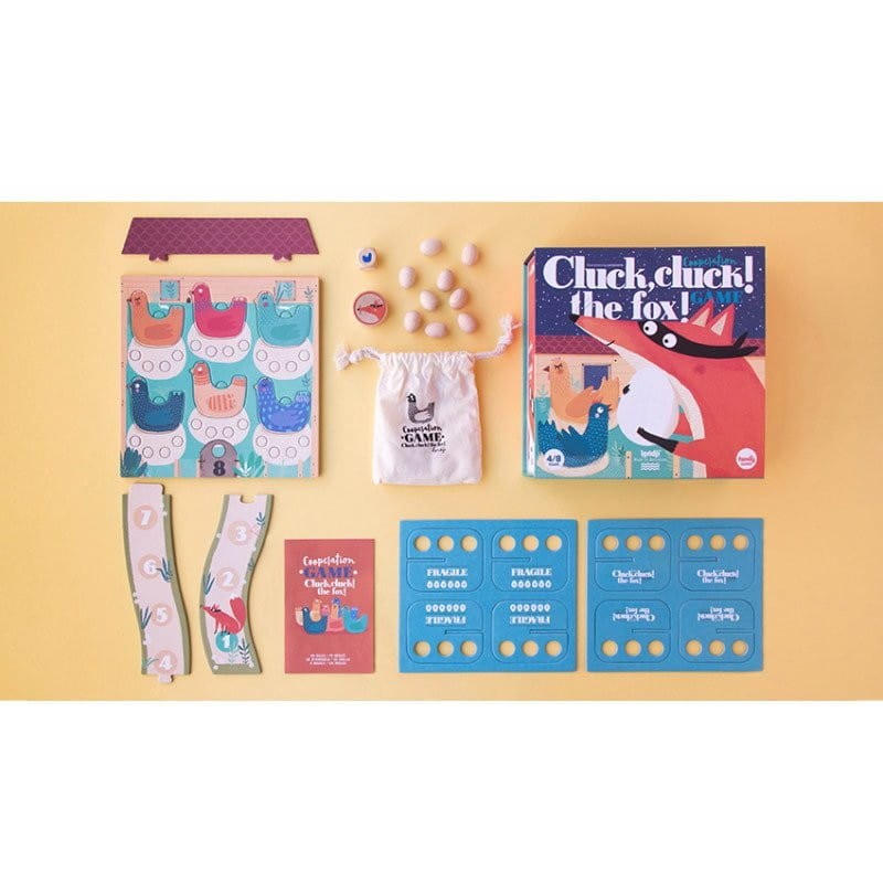 Gra planszowa Cluck, Cluck! Fox!! Puk Puk, tu lisek! - Londji