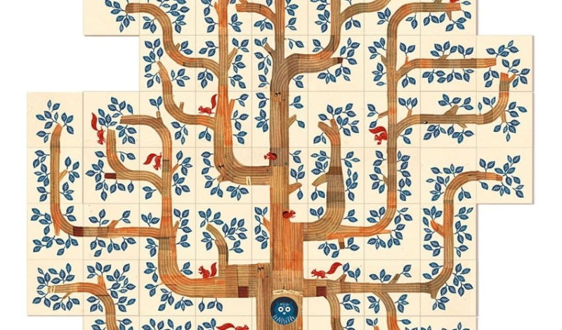 Układanka domino wersja kieszonkowa Dream a Tree - Londji