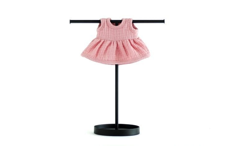 Sukienka Muślinowa Pinky Winky do Lalki 21 cm - Miniland